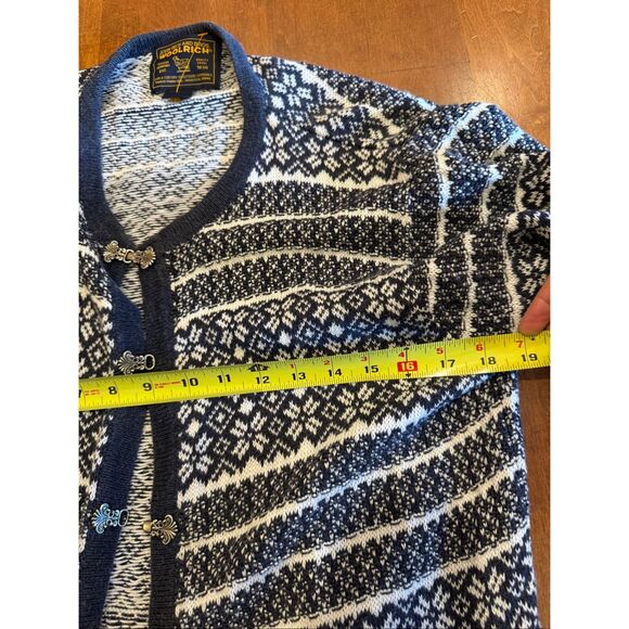 Woman’s John Rich and Broa Woolrich cardigan size medium - Picture 5 of 7